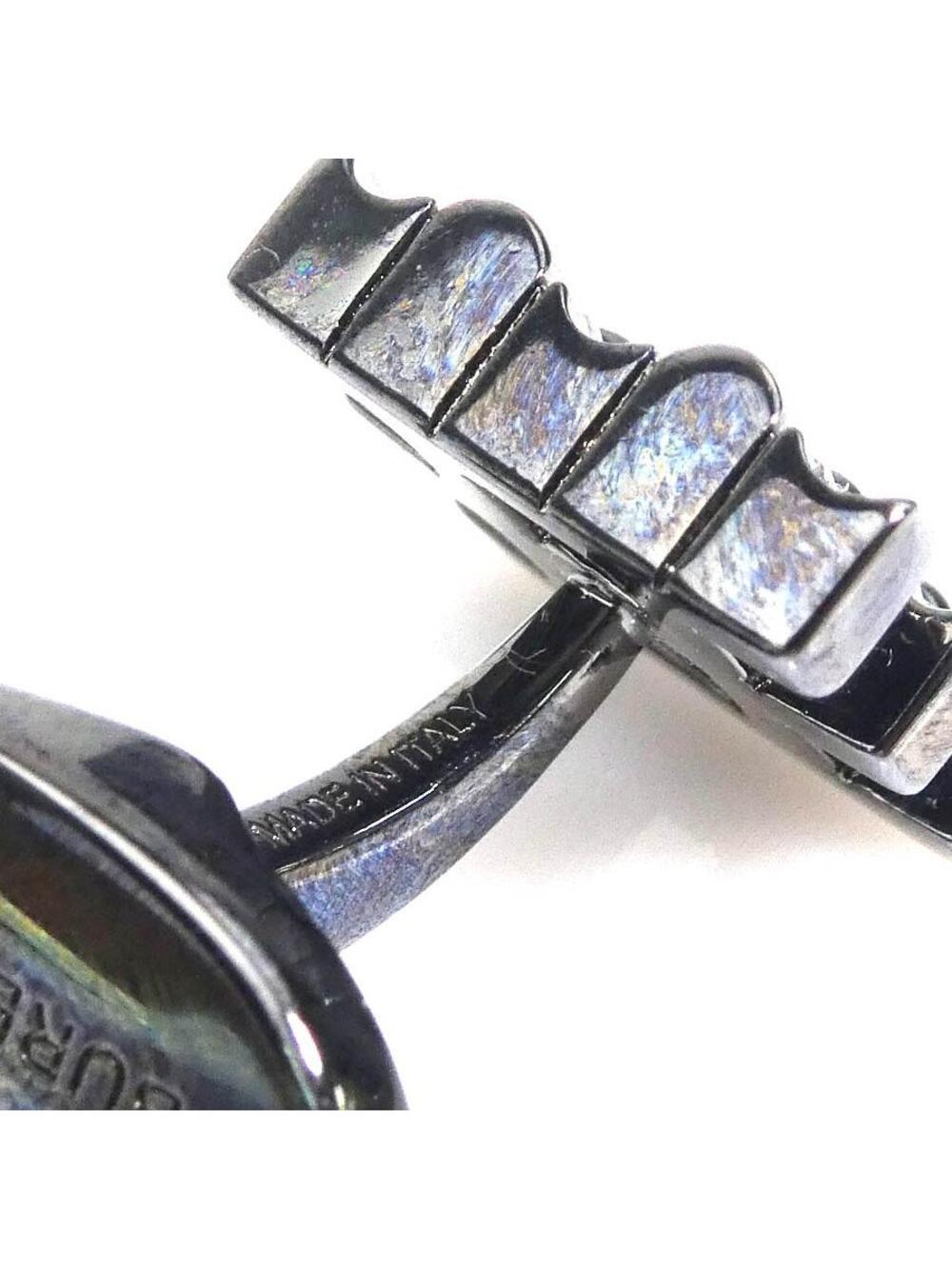 Auth Burberry Cufflinks Gunmetal Metal #284444B93B - Picture 6 of 8